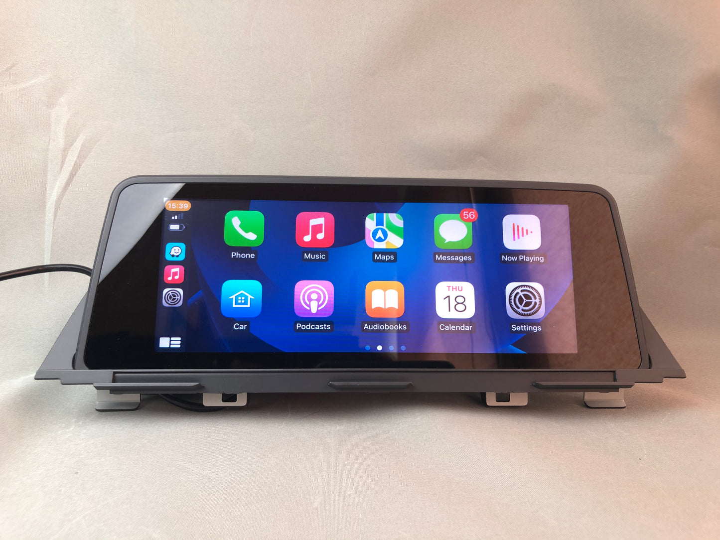 BMW F10 F11 Série 5 CIC G30 Look Android Car Apple CarPlay Unité de navigation sans fil