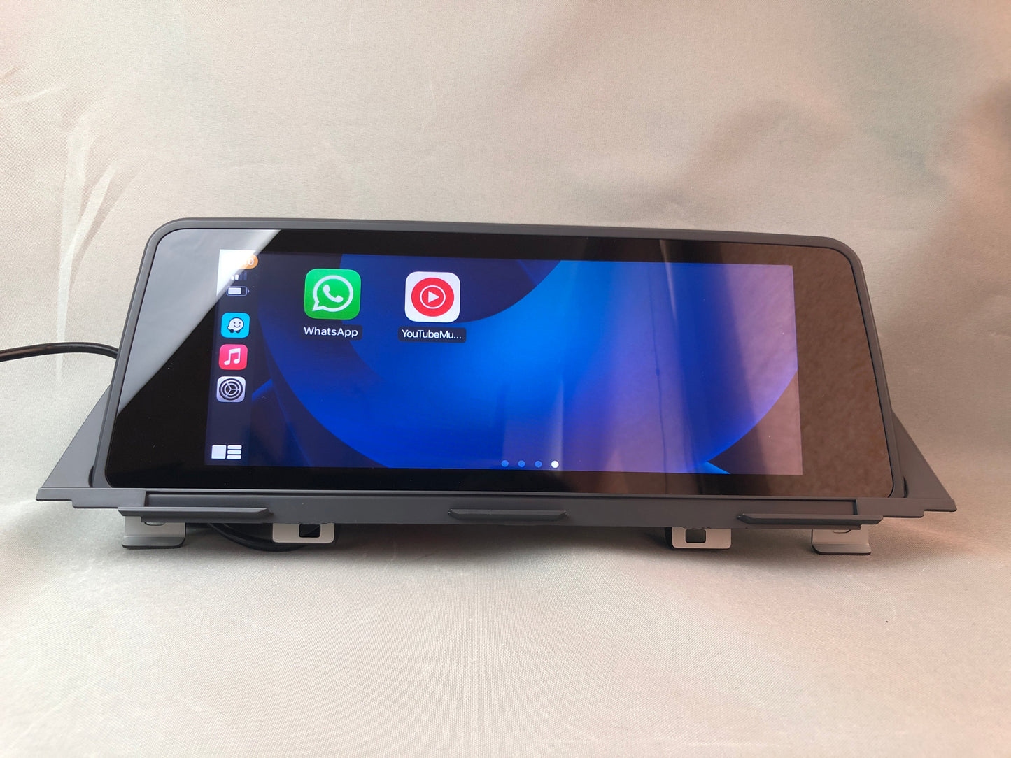 BMW Série 5 F10 F11 NBT 2013 - 2018 G30 Look Android Auto Apple CarPlay Affichage