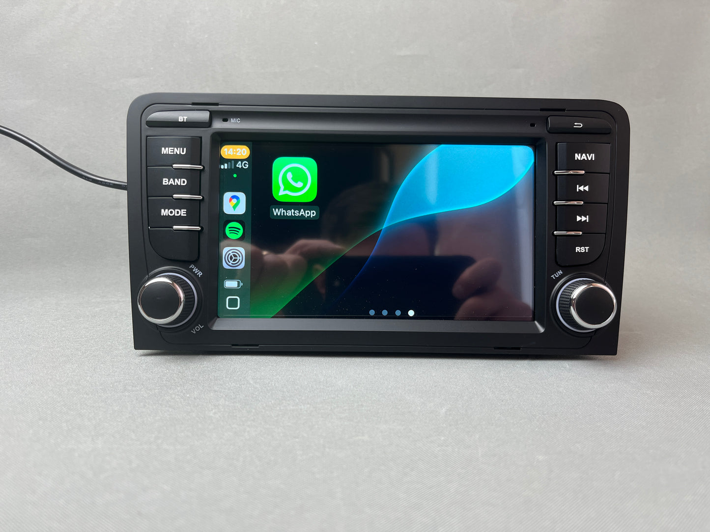 Audi A3 8P 2003 - 2012 Système de navigation Android Apple CarPlay