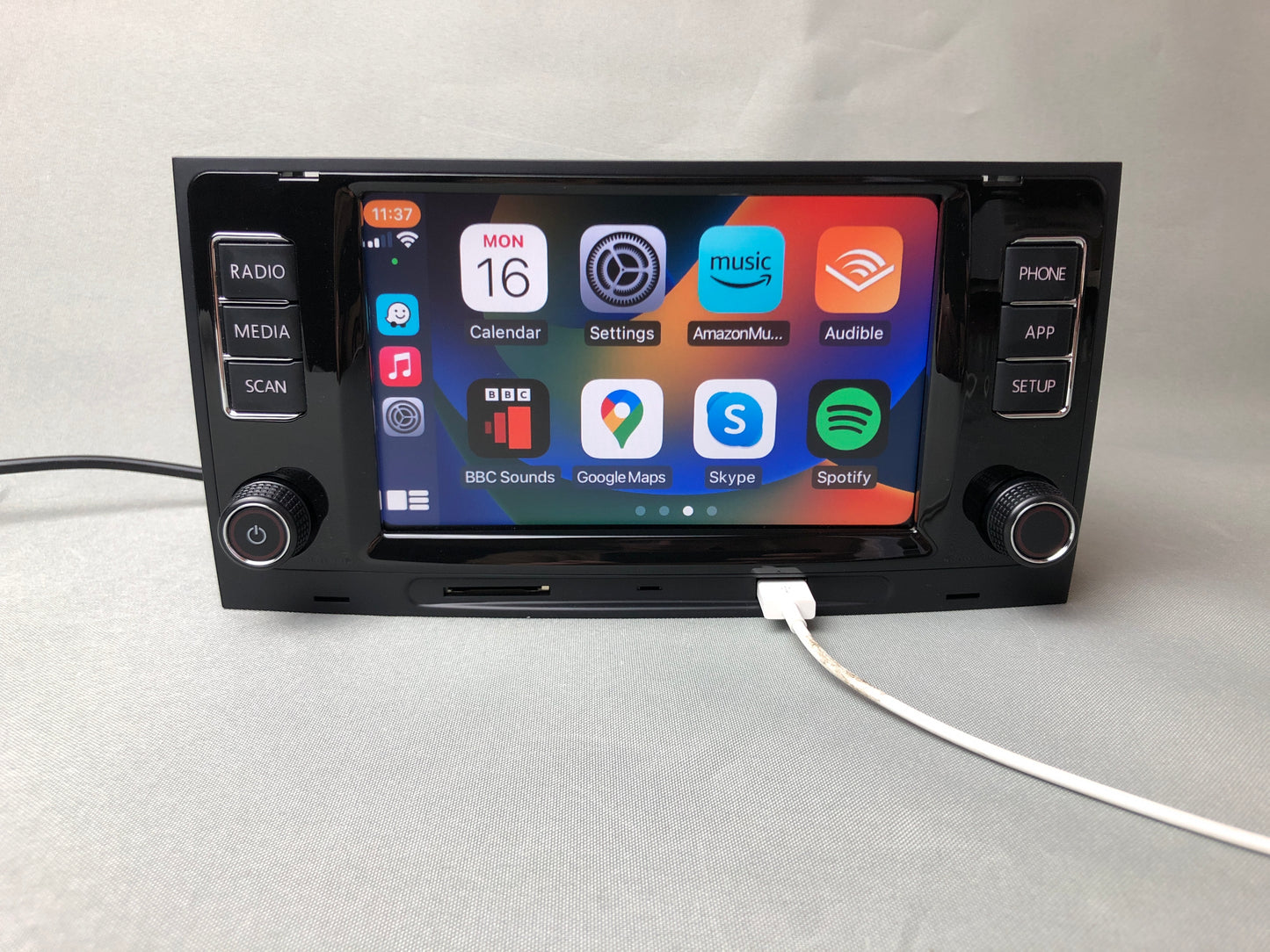 Volkswagen RCD580 Transporter Touareg Multivan T5 2003 - 2015 Unité de navigation automatique CarPlay/Android