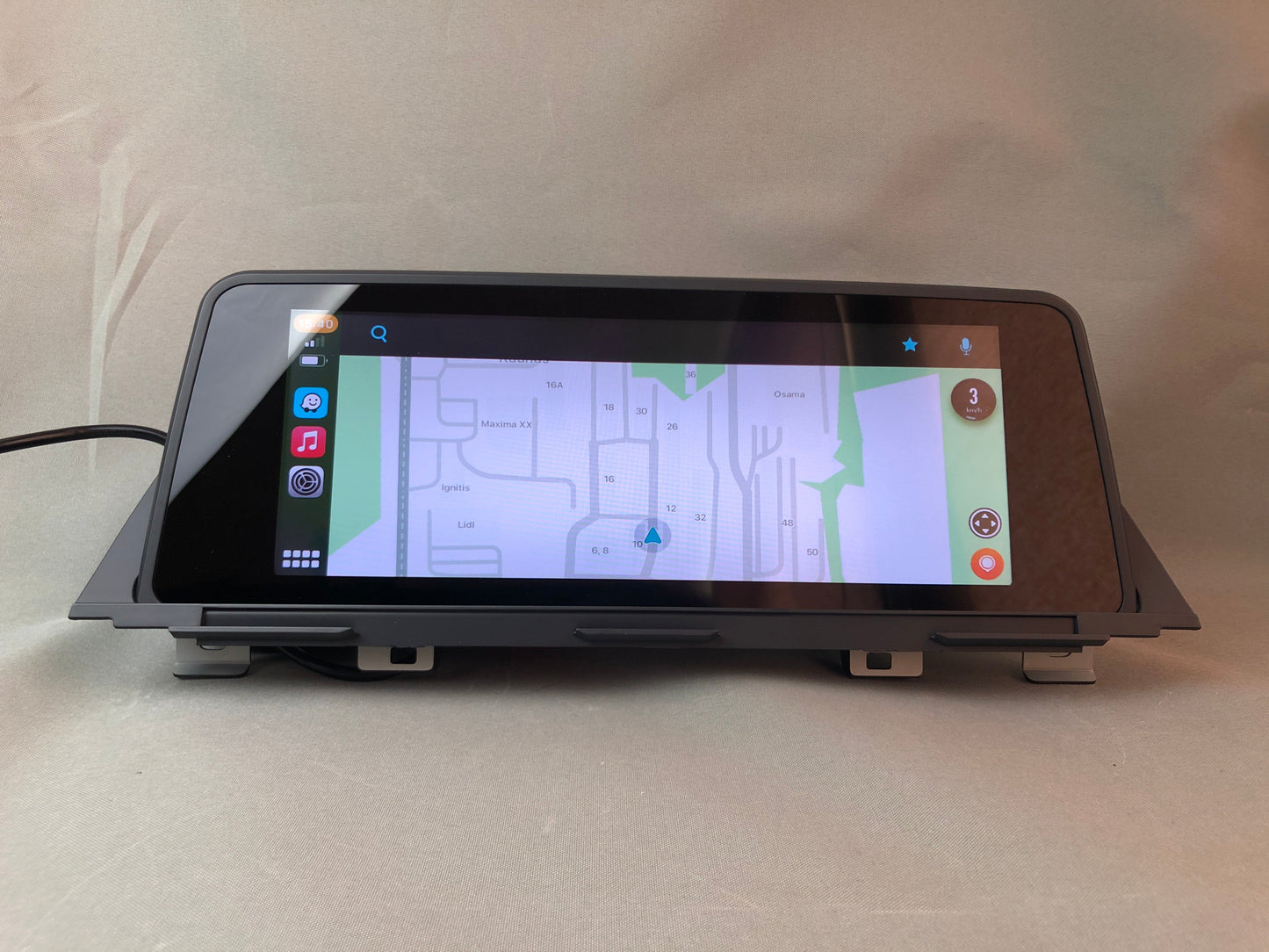 BMW Série 5 F10 F11 NBT 2013 - 2018 G30 Look Android Auto Apple CarPlay Affichage
