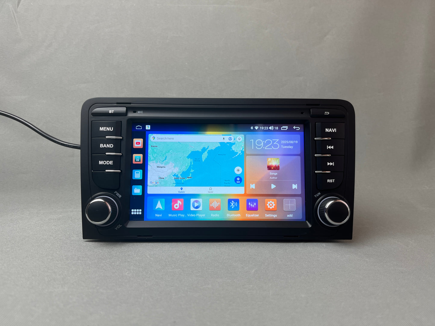 Audi A3 8P 2003 - 2012 Système de navigation Android Apple CarPlay