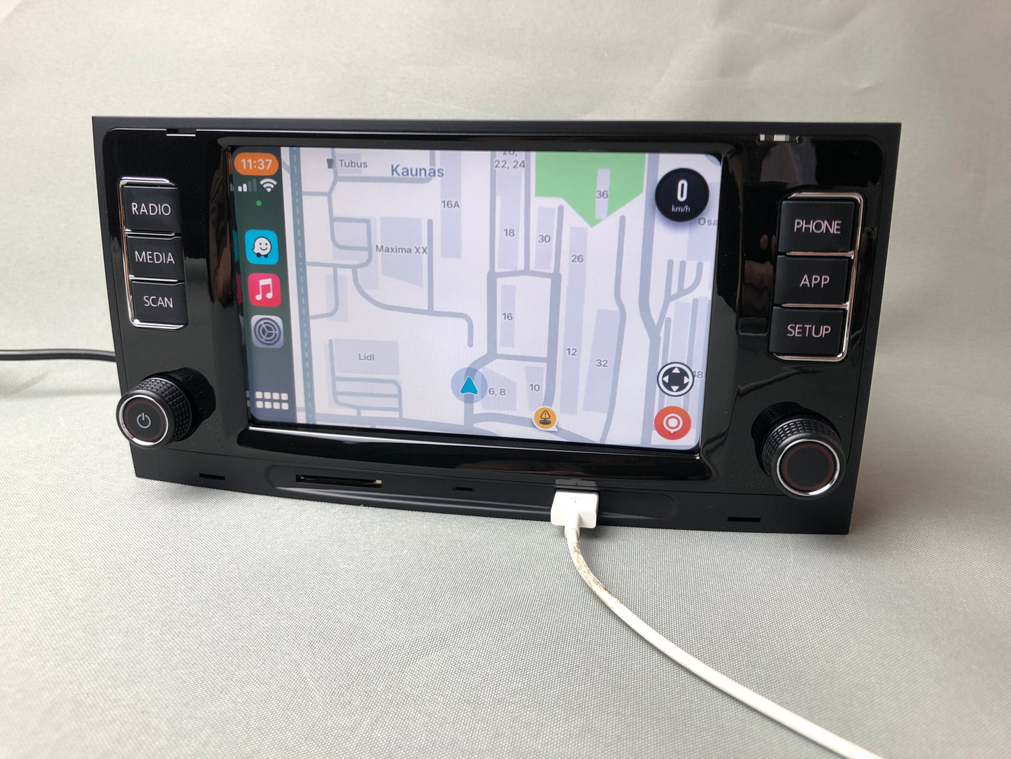 Volkswagen RCD580 Transporter Touareg Multivan T5 2003 - 2015 Unité de navigation automatique CarPlay/Android