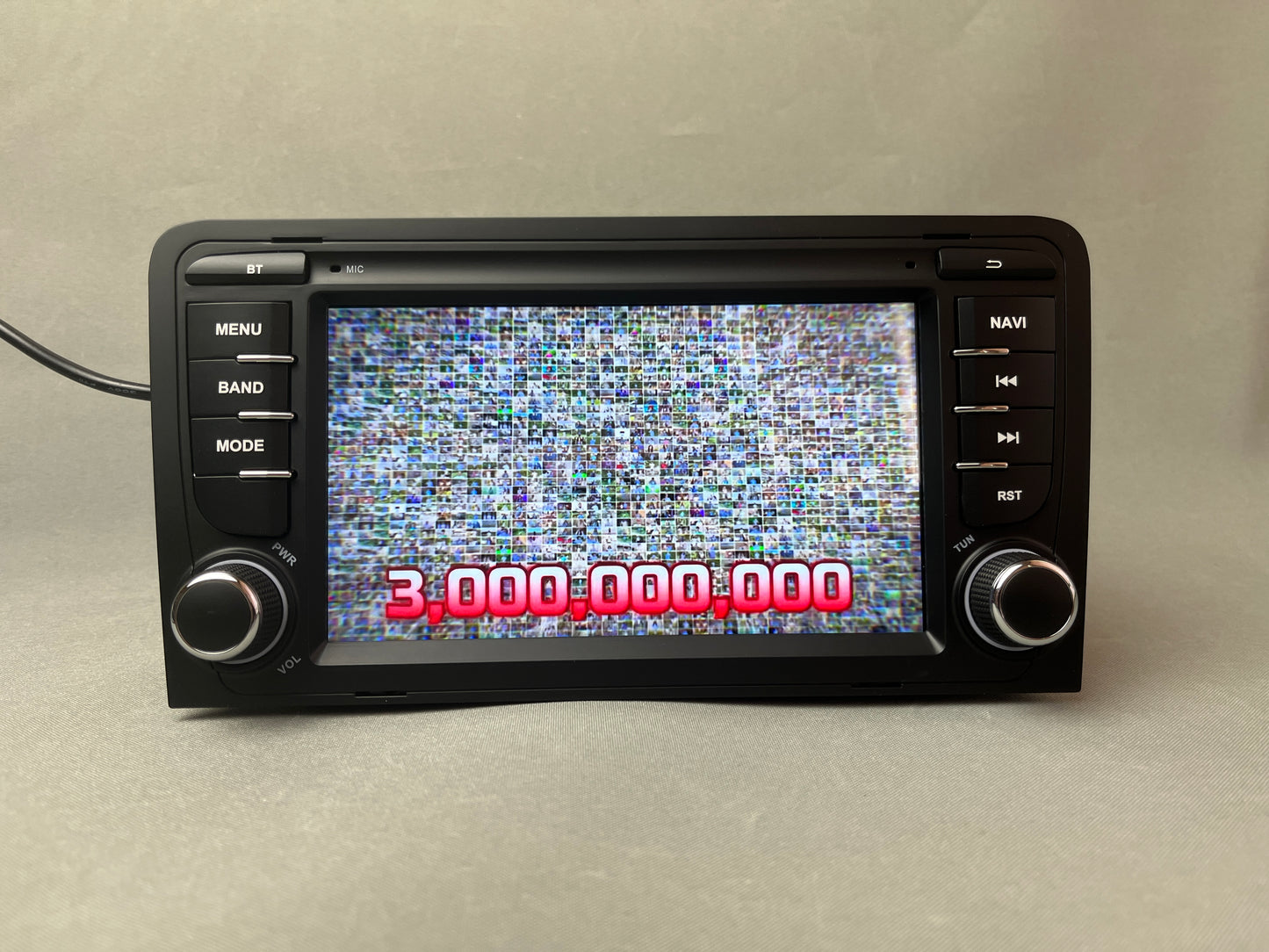 Audi A3 8P 2003 - 2012 Système de navigation Android Apple CarPlay