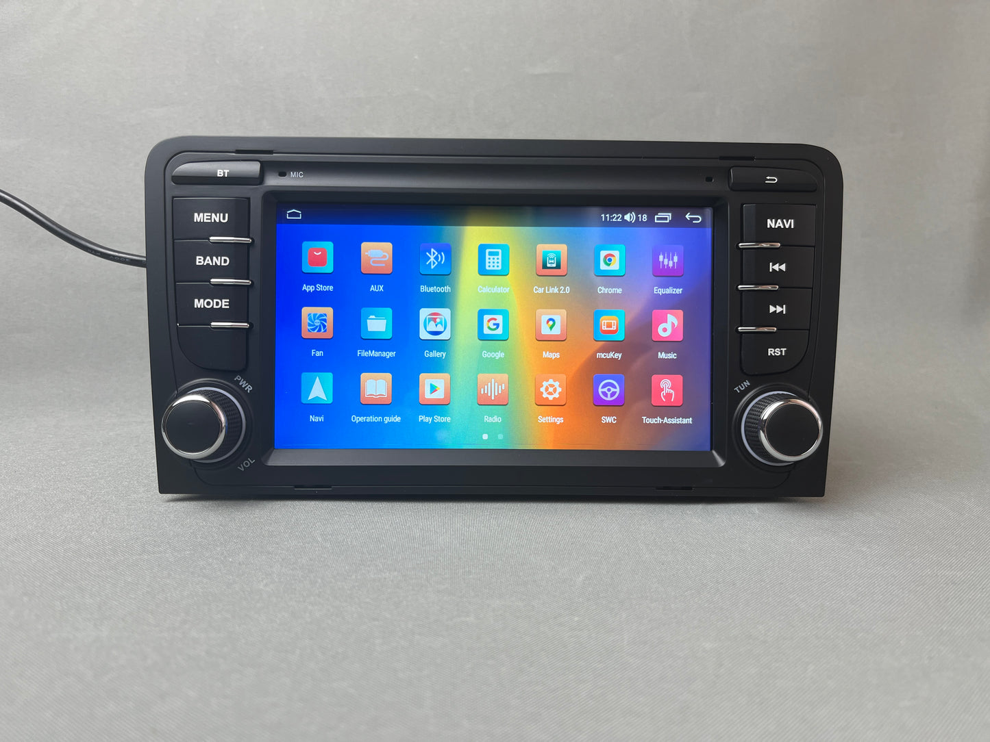 Audi A3 8P 2003 - 2012 Système de navigation Android Apple CarPlay