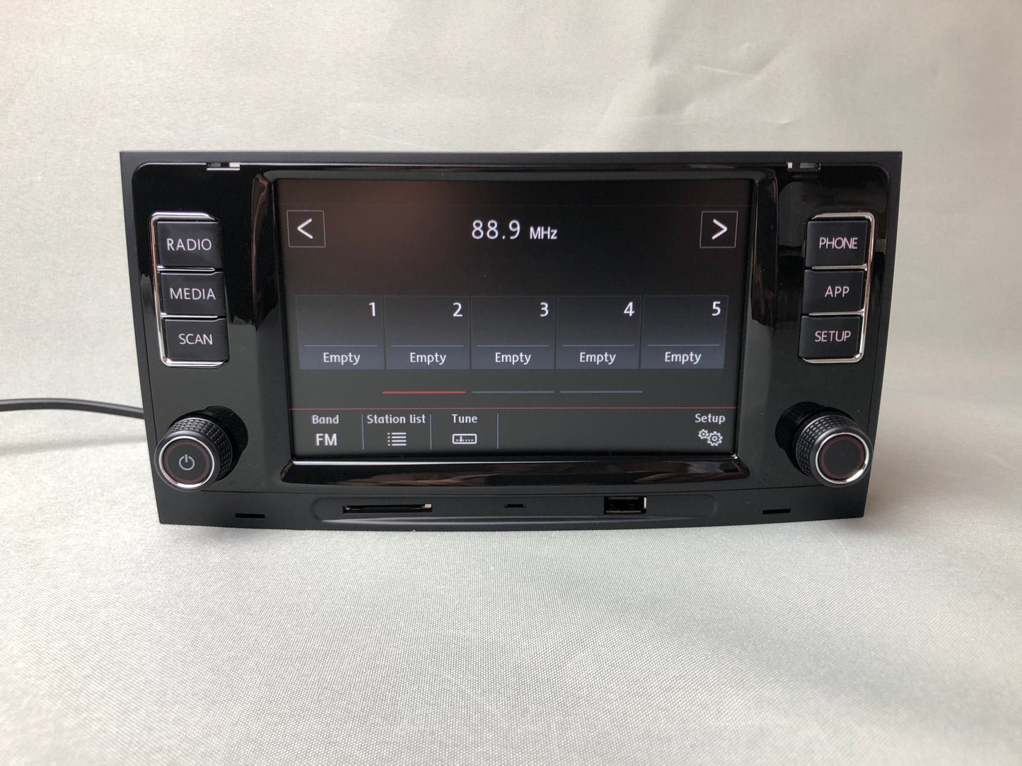 Volkswagen RCD580 Transporter Touareg Multivan T5 2003 - 2015 Unité de navigation automatique CarPlay/Android