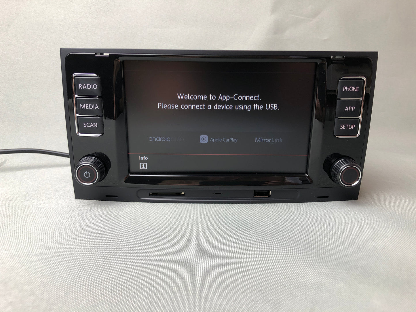 Volkswagen RCD580 Transporter Touareg Multivan T5 2003 - 2015 Unité de navigation automatique CarPlay/Android