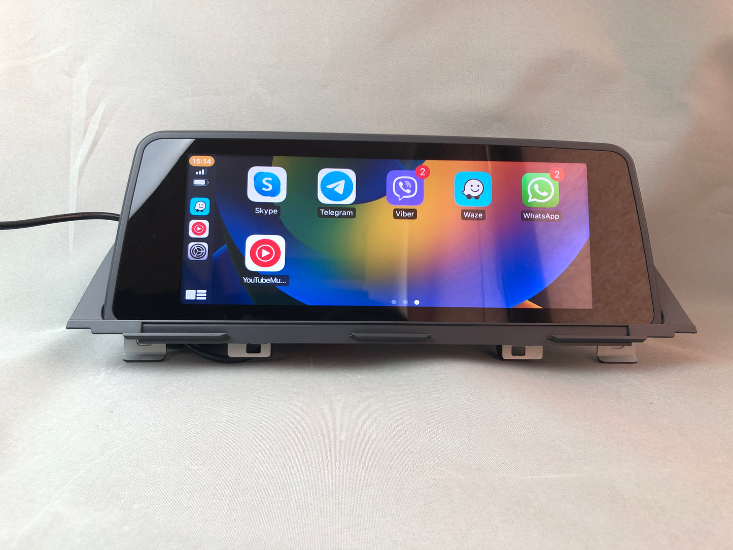 BMW F10 F11 Série 5 CIC G30 Look Android Car Apple CarPlay Unité de navigation sans fil
