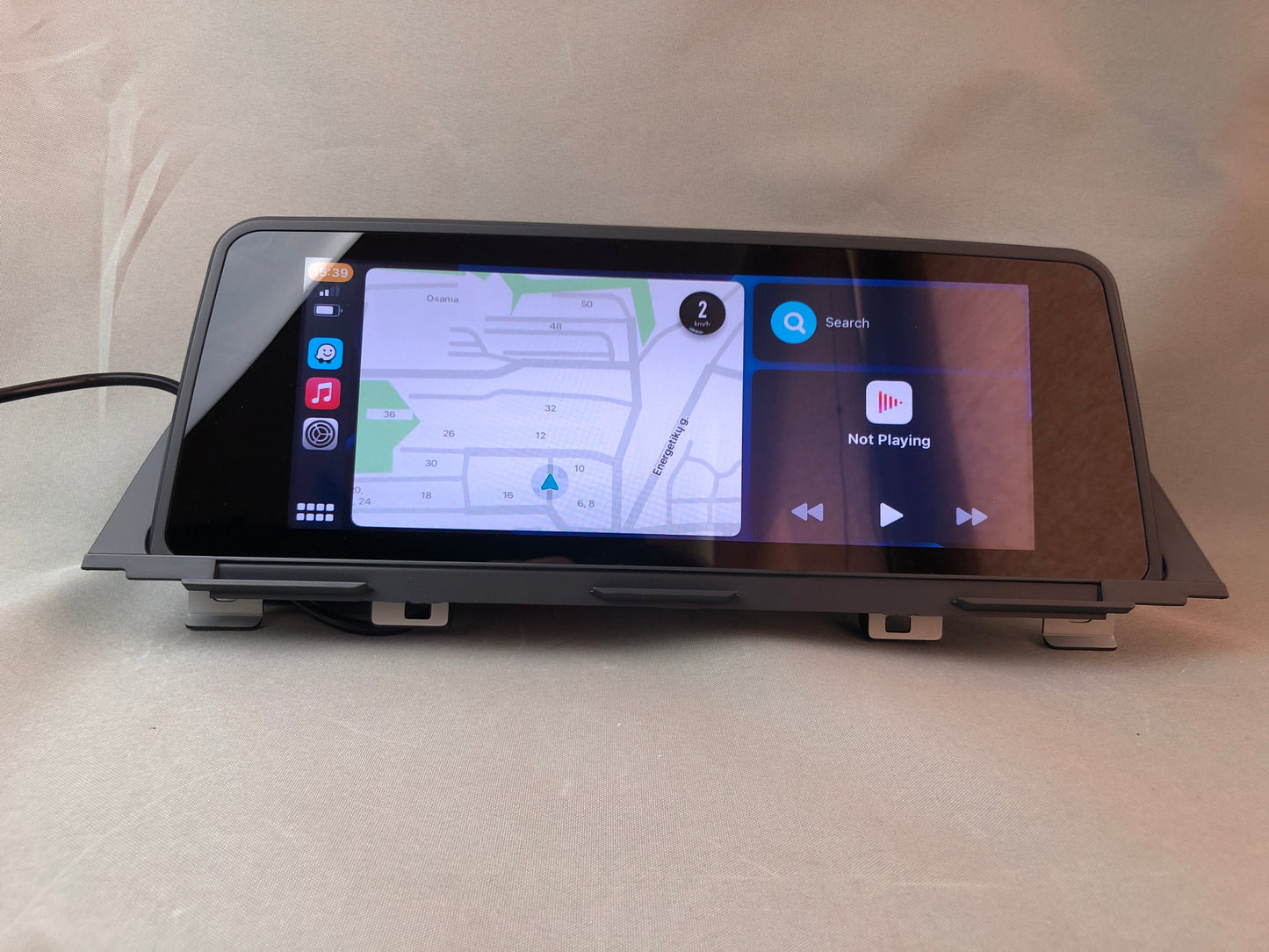 BMW Série 5 F10 F11 NBT 2013 - 2018 G30 Look Android Auto Apple CarPlay Affichage