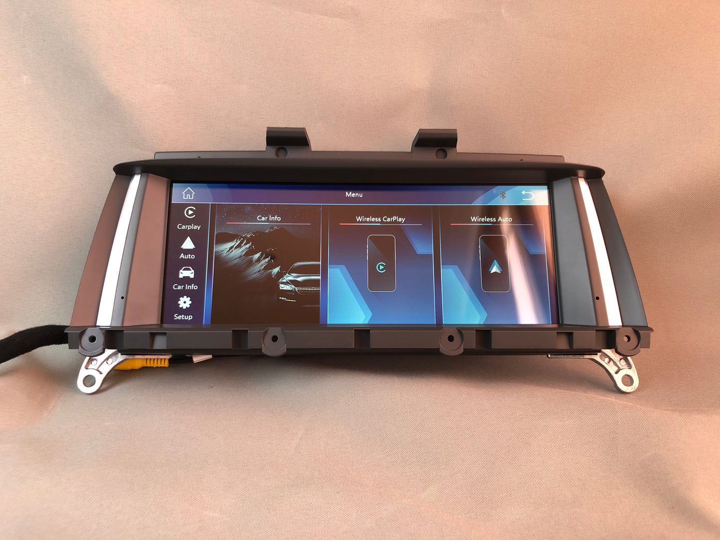 BMW X3 X4 Série F25 F26 EVO 2015-2021 Android Auto Apple CarPlay