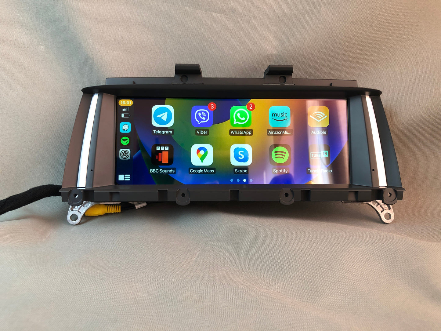 BMW X3 X4 Série F25 F26 EVO 2015-2021 Android Auto Apple CarPlay