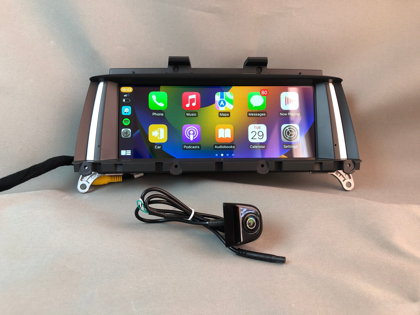 BMW X3 X4 Série F25 F26 EVO 2015-2021 Android Auto Apple CarPlay