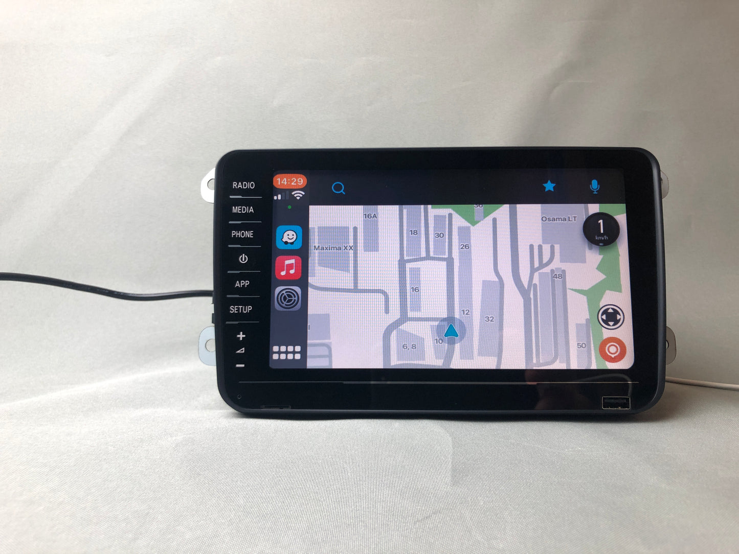 Volkswagen VW RCD 880 CarPlay et système de navigation automobile Android GPS multimédia