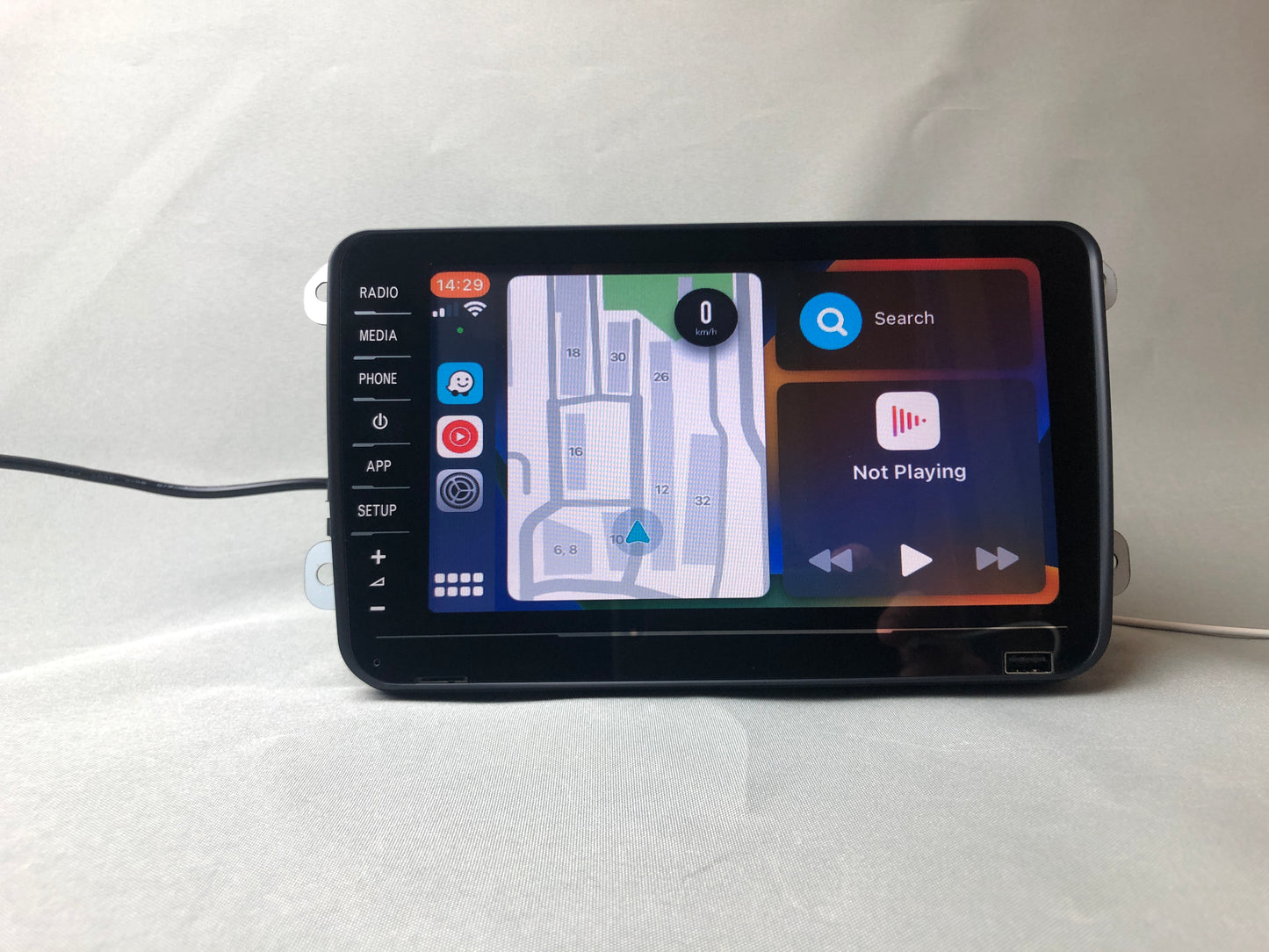 Volkswagen VW RCD 880 CarPlay et système de navigation automobile Android GPS multimédia