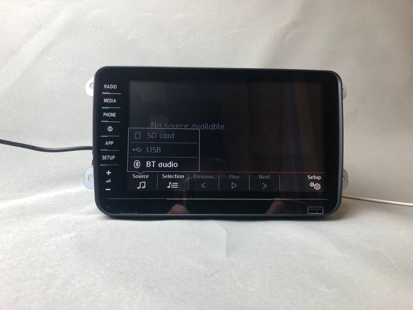 Volkswagen VW RCD 880 CarPlay et système de navigation automobile Android GPS multimédia