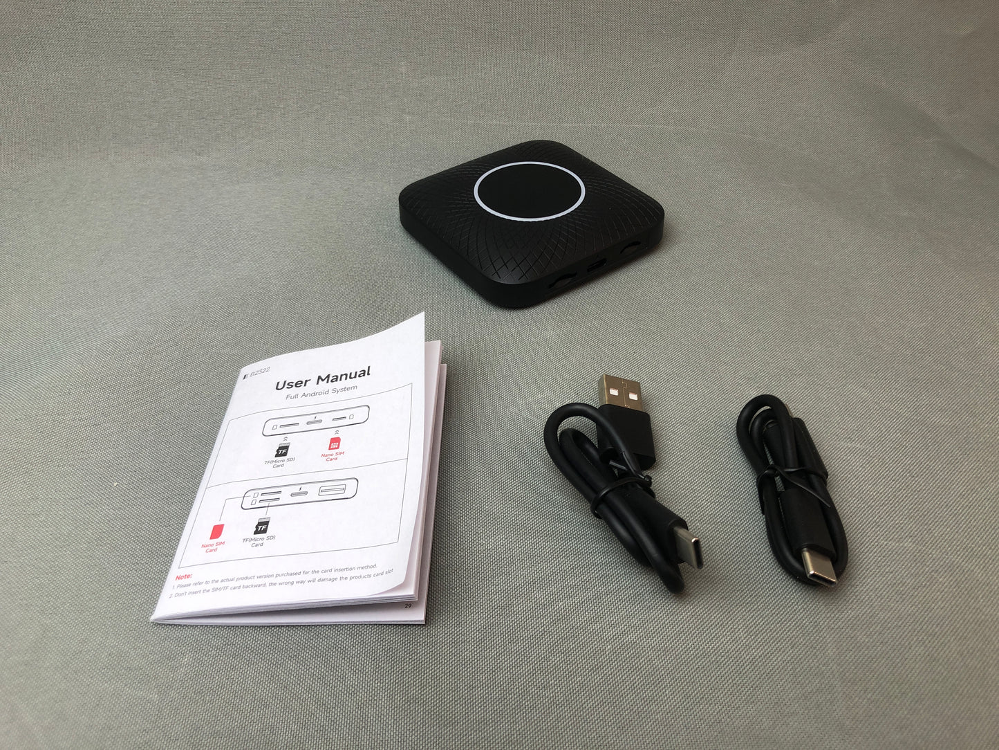 Android 13 multimédia AI Box 8 + 128 Go Carplay Android Auto sans fil Naviradio TV AMI