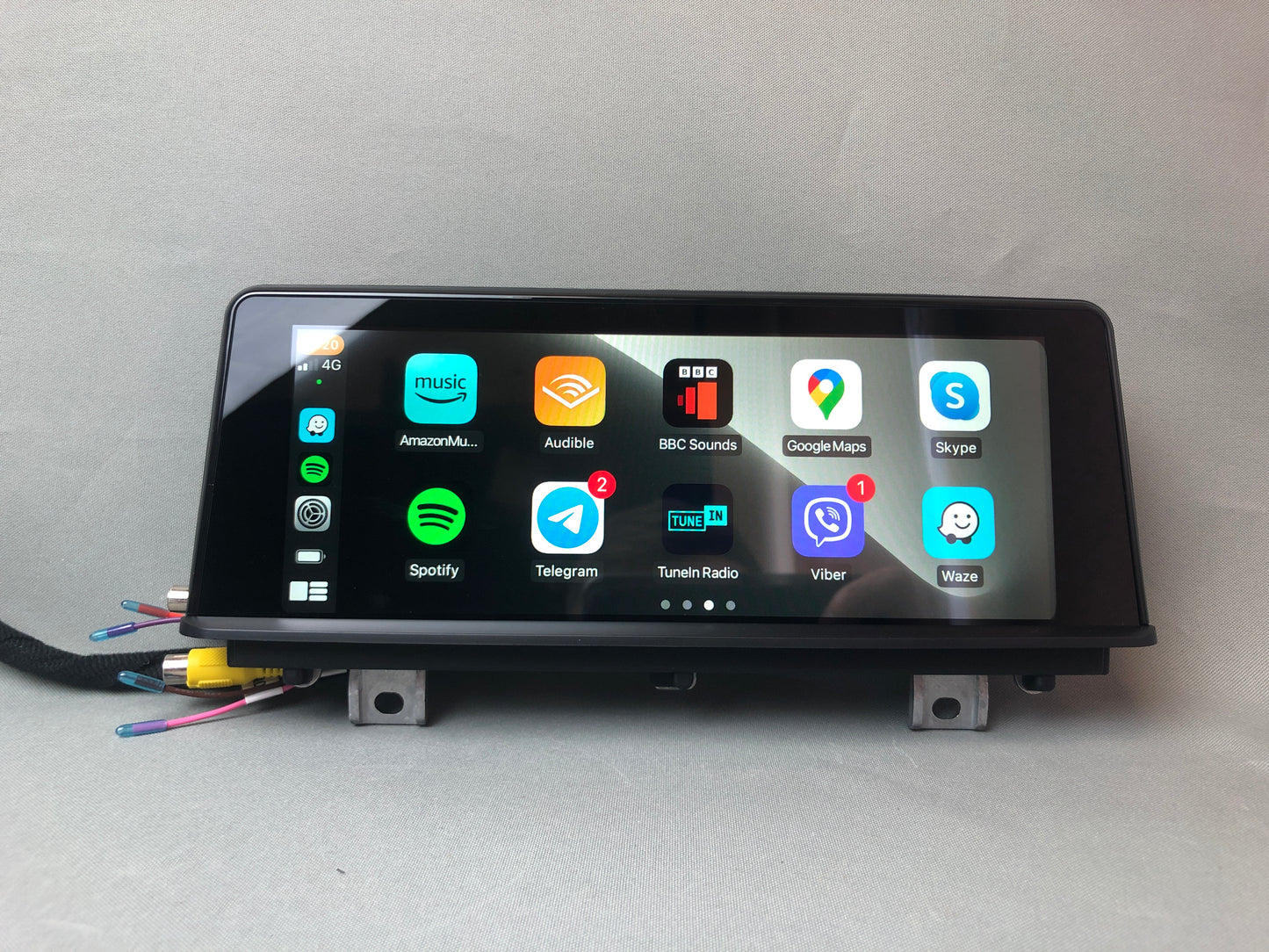 BMW Série 3 F30 EVO 2017-2021 Apple CarPlay + Android Navigation auto F31 F32 F34 8,8 pouces