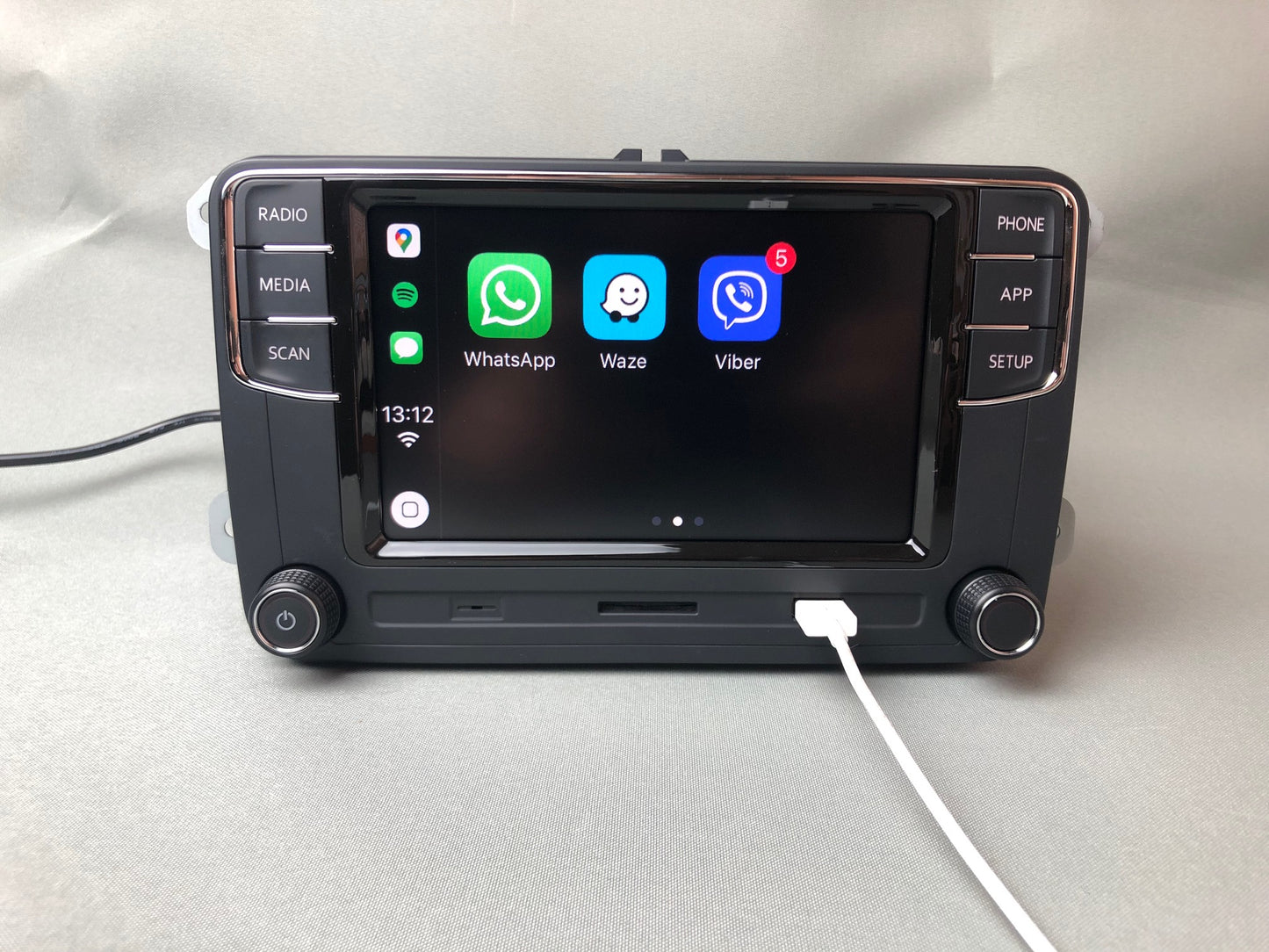 Volkswagen VW RCD 330G CarPlay et système de navigation de voiture Android GPS multimédia