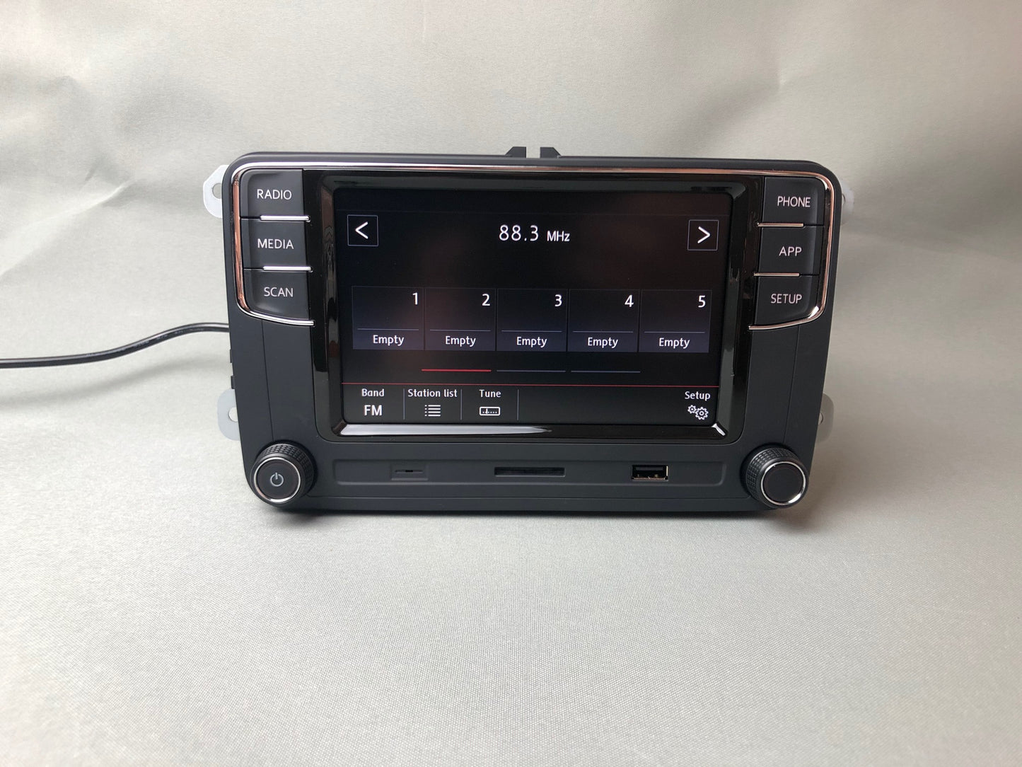 Volkswagen VW RCD 330G CarPlay et système de navigation de voiture Android GPS multimédia