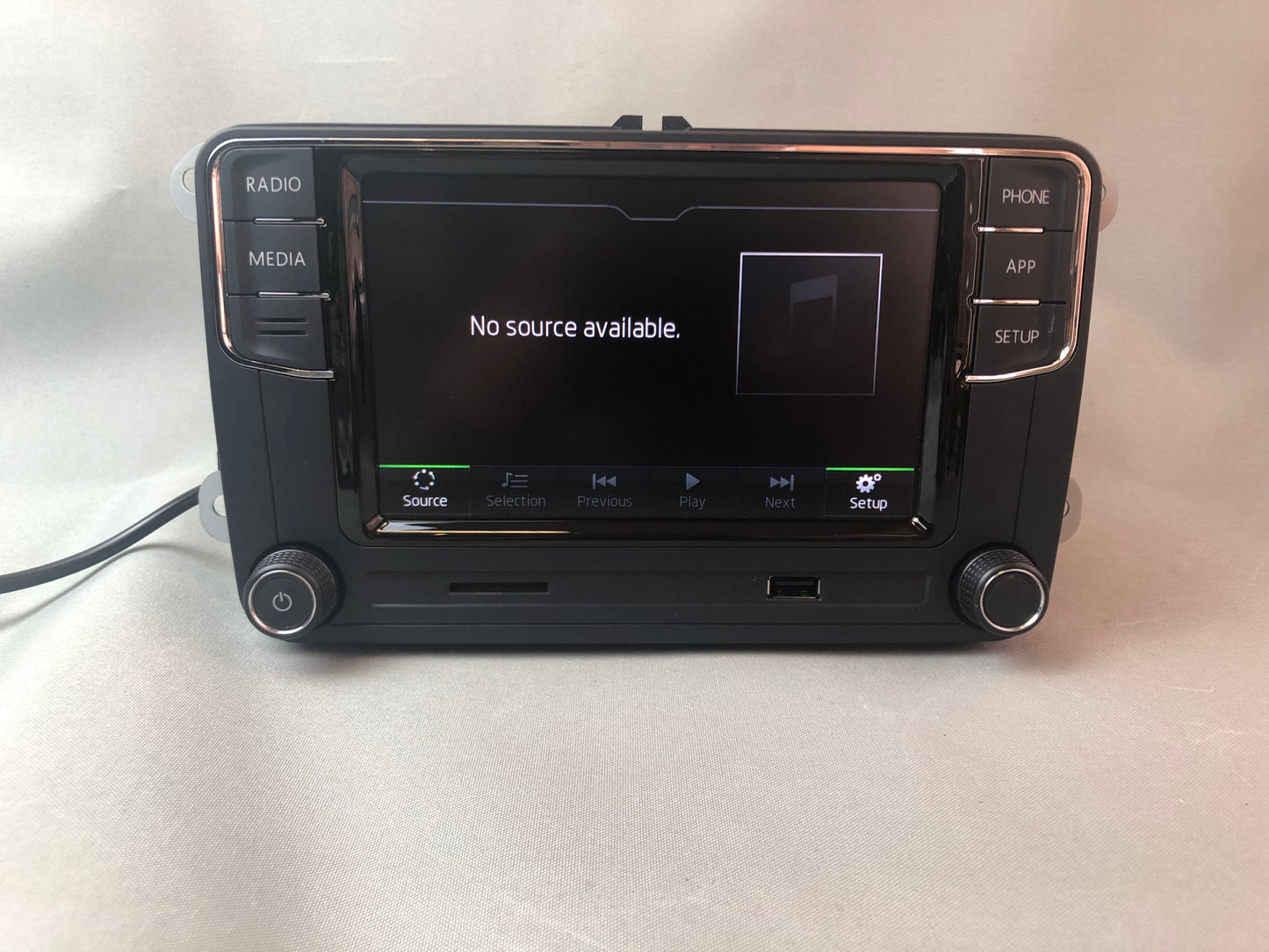 Skoda RCD 360 PRO CarPlay et Android Auto Système de navigation multimédia GPS