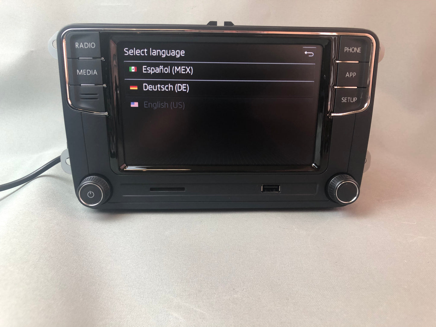 Skoda RCD 360 PRO CarPlay et Android Auto Système de navigation multimédia GPS