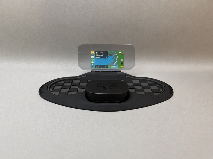 Universal CarPlay HUD V5 Ultra Wireless Apple CarPlay Android Auto HUD Display