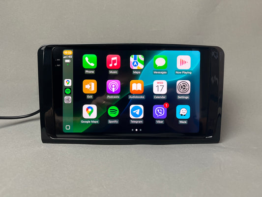 Système de navigation Android et Apple CarPlay pour Mercedes-Benz ML GL (2005-2012) W164 X164