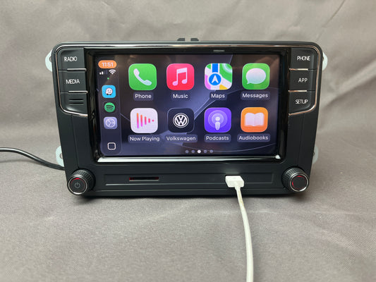 Volkswagen VW RCD 780 CarPlay and Android Car Navigation System Multimedia GPS