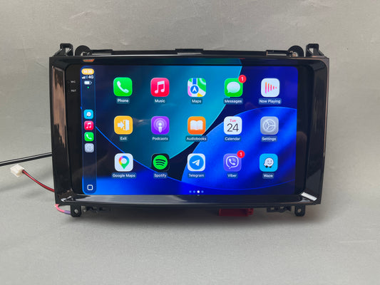 Mercedes Benz Vito Viano 2 2003 - 2015 W639 Android navigation apple carplay system