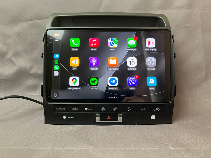 Toyota Land Cruiser 200 (2007–2015) 10.1" Android 14 Radio – 8GB/128GB – Wireless CarPlay & Android Auto – 4G SIM