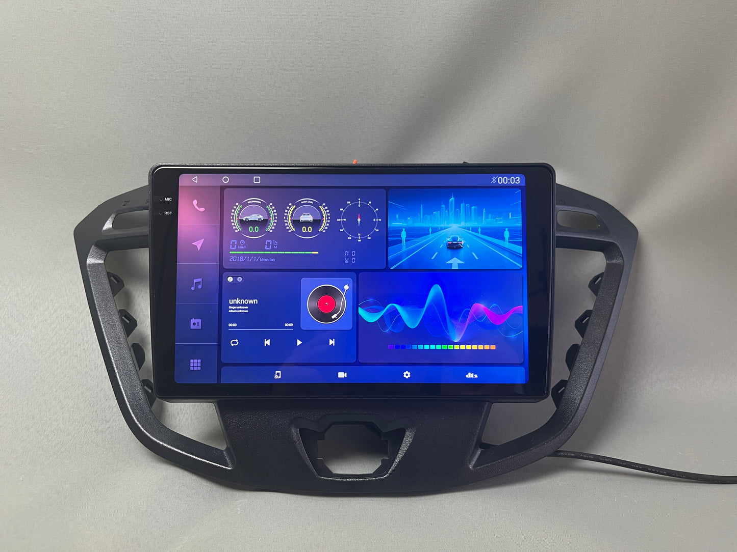 Ford Tourneo Custom (2013–2021) 9" Android 14 Radio – Wireless CarPlay & Android Auto – 4G SIM