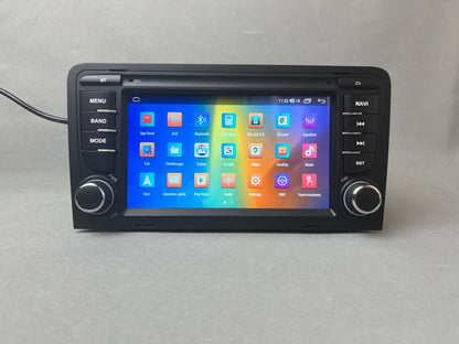 Audi A3 8P 2003 - 2012 Système de navigation Android Apple CarPlay