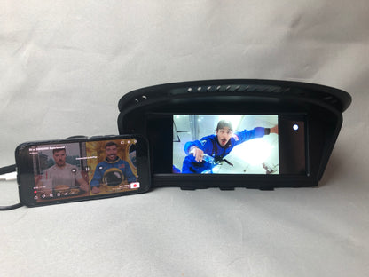 BMW E90 CCC Apple Carplay + Android Auto Interface Navigation Multimédia E91 E93