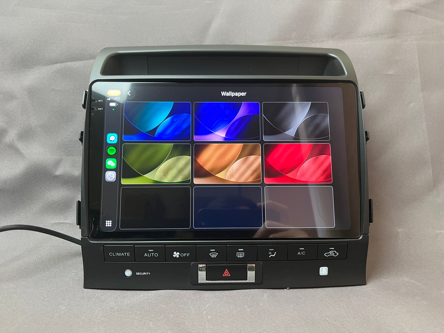 Toyota Land Cruiser 2007 - 2015 Android Wireless Carplay Multimedia Radio Navigation