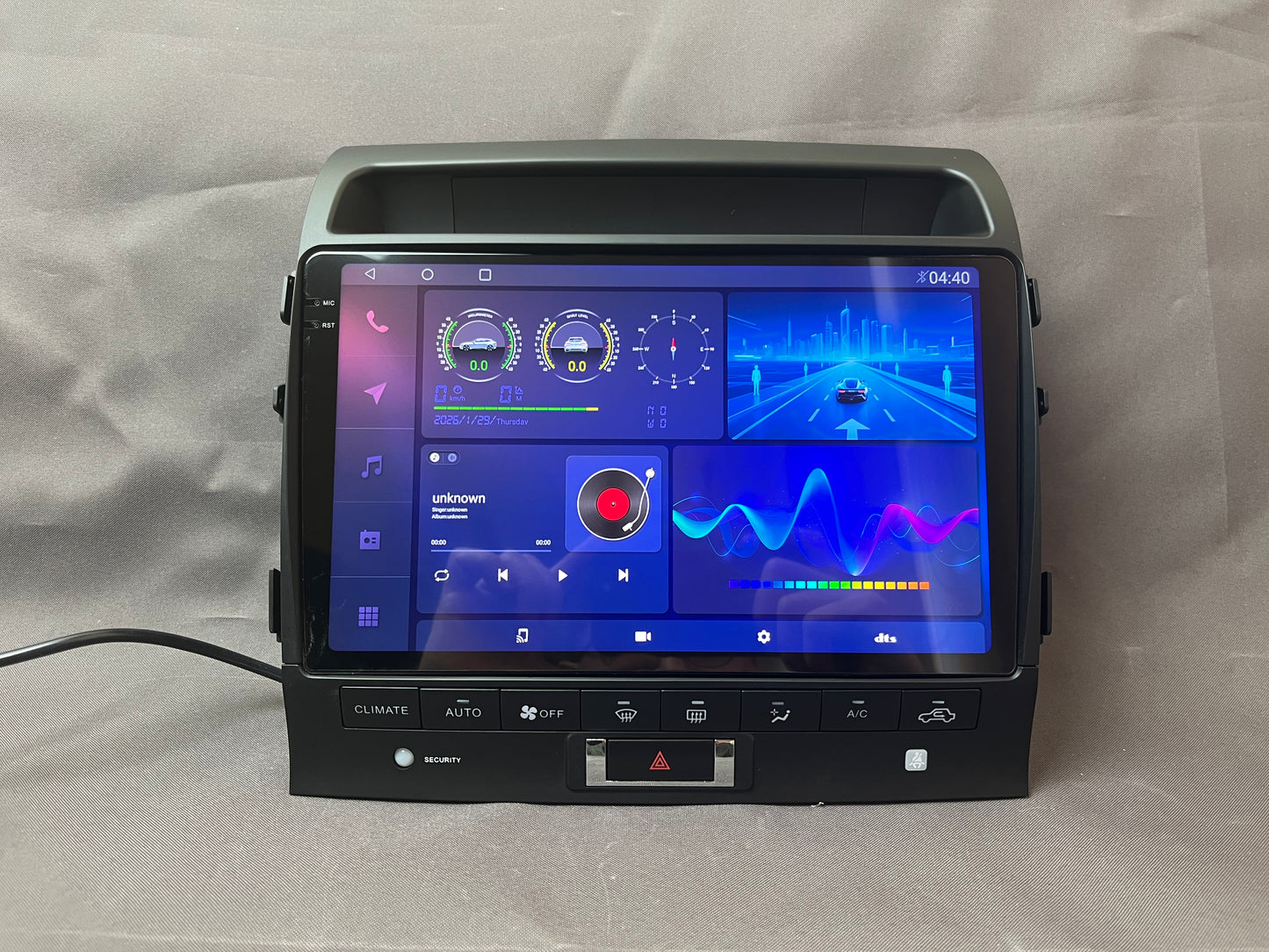 Toyota Land Cruiser 2007 - 2015 Android Wireless Carplay Multimedia Radio Navigation