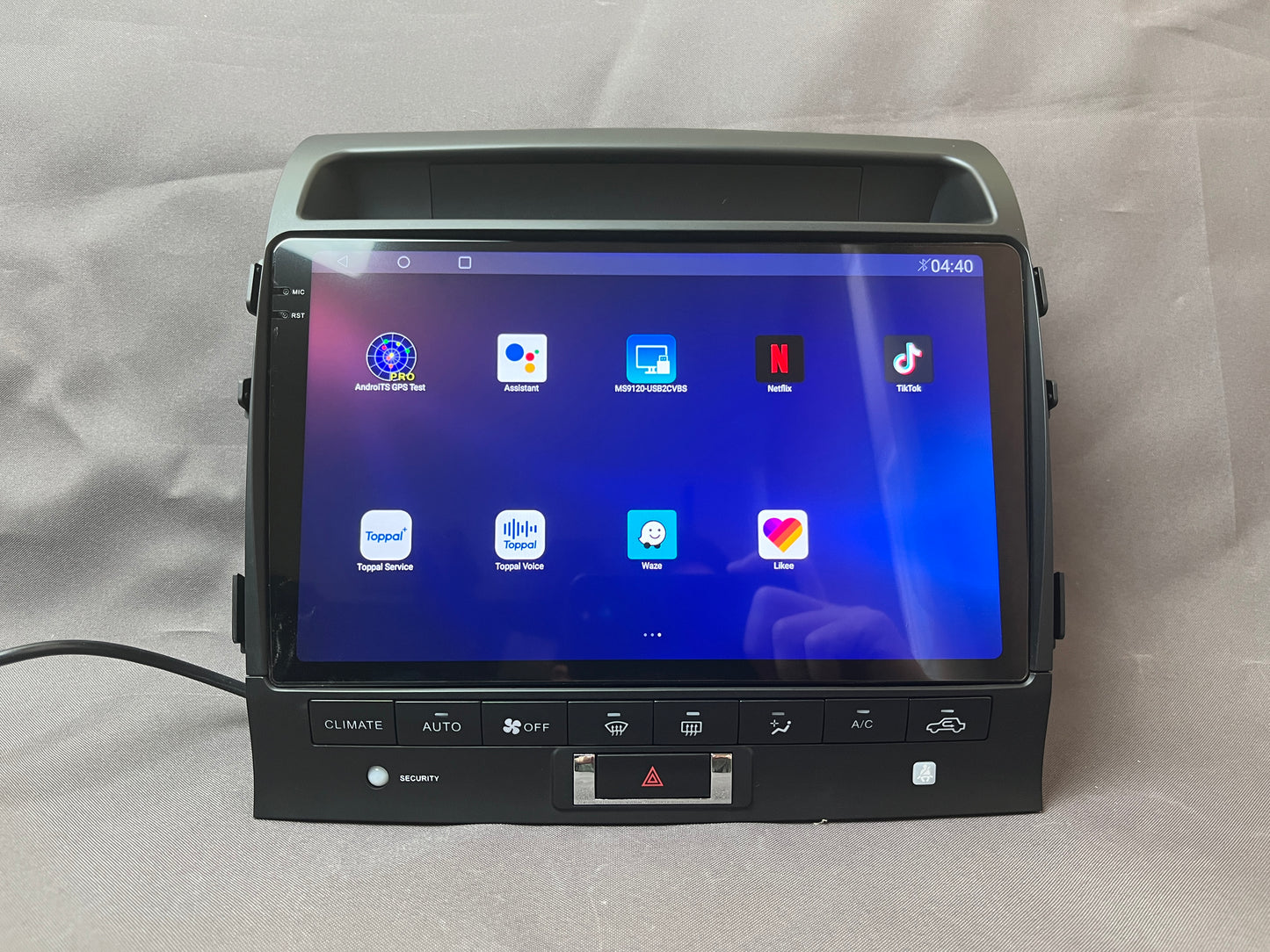 Toyota Land Cruiser 2007 - 2015 Android Wireless Carplay Multimedia Radio Navigation