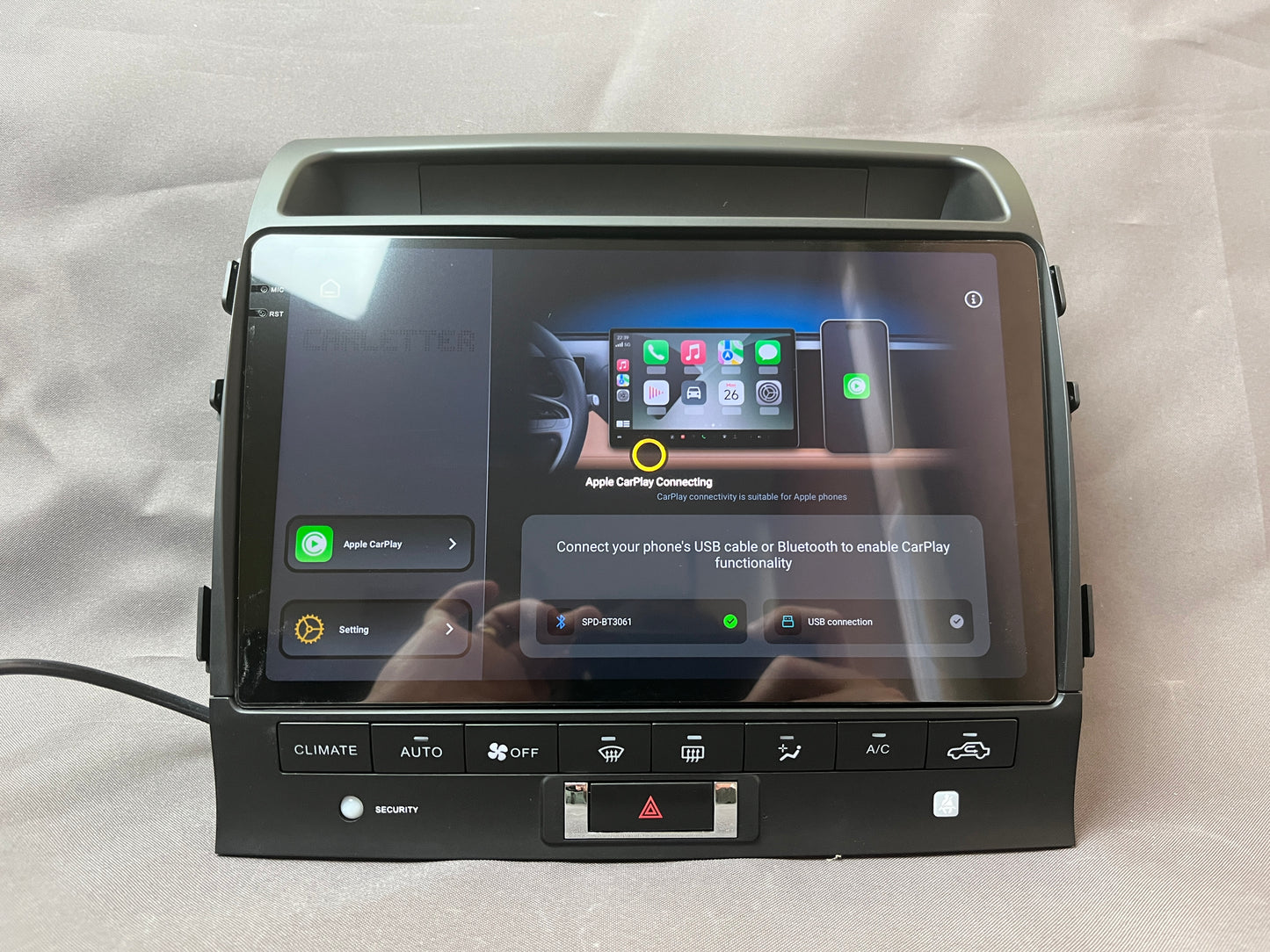 Toyota Land Cruiser 2007 - 2015 Android Wireless Carplay Multimedia Radio Navigation