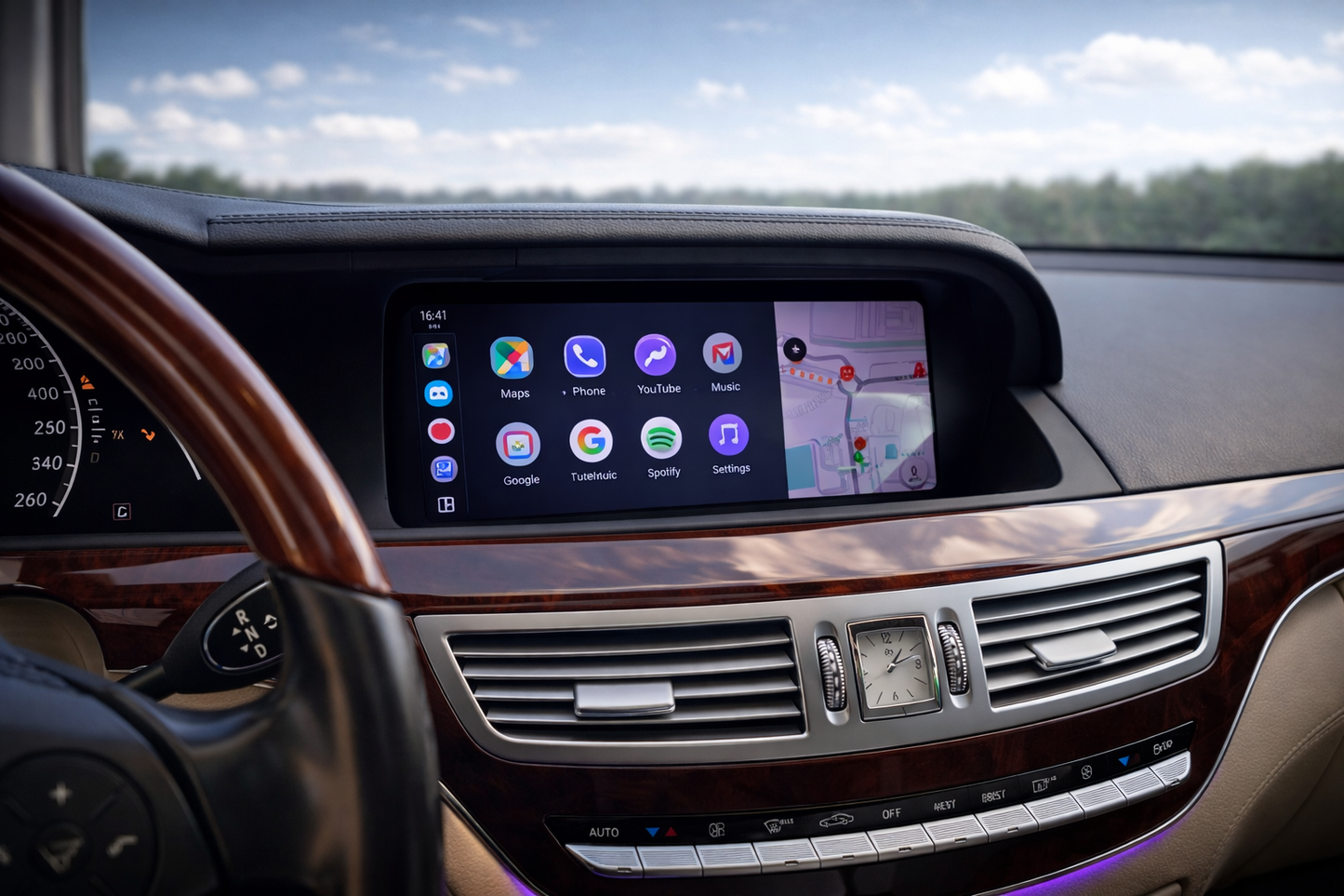 Mercedes Benz W221 S Class NTG3 NTG3.5 2006 - 2013 Android navigation unit multimedia Carplay