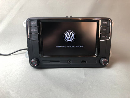 Volkswagen VW RCD 330 CarPlay und Android Autonavigationssystem Multimedia AUX GPS