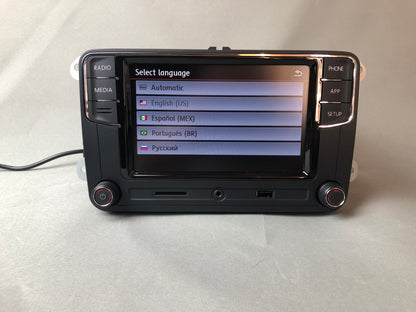 Volkswagen VW RCD 330 CarPlay und Android Autonavigationssystem Multimedia AUX GPS