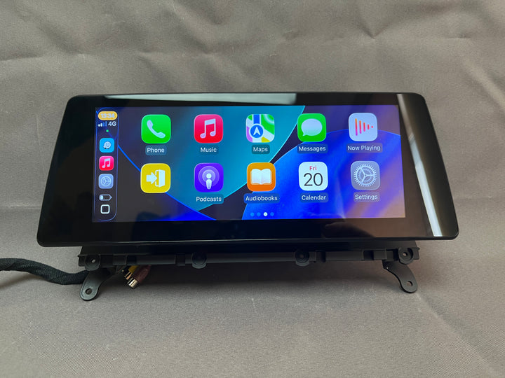 BMW Série X3 X4 F25 F26 CIC NBT EVO 2010 - 2021 Écran vertical en forme de T avec Android Auto et Apple CarPlay