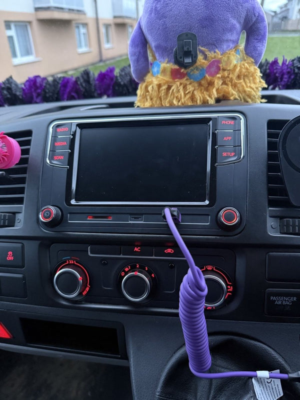 Customer photo: VW RCD 330G CarPlay radio